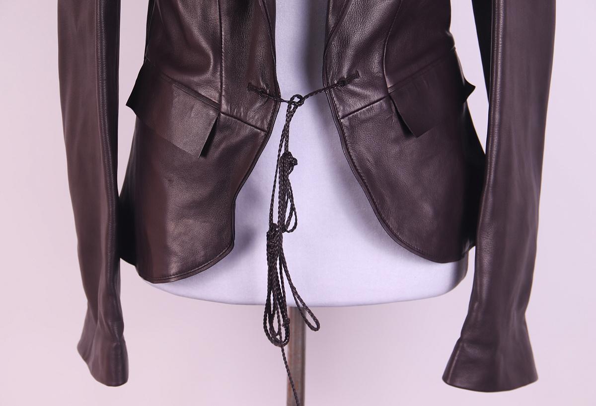 Giacca in pelle Tom Ford Gucci FW 2002 in vendita 1