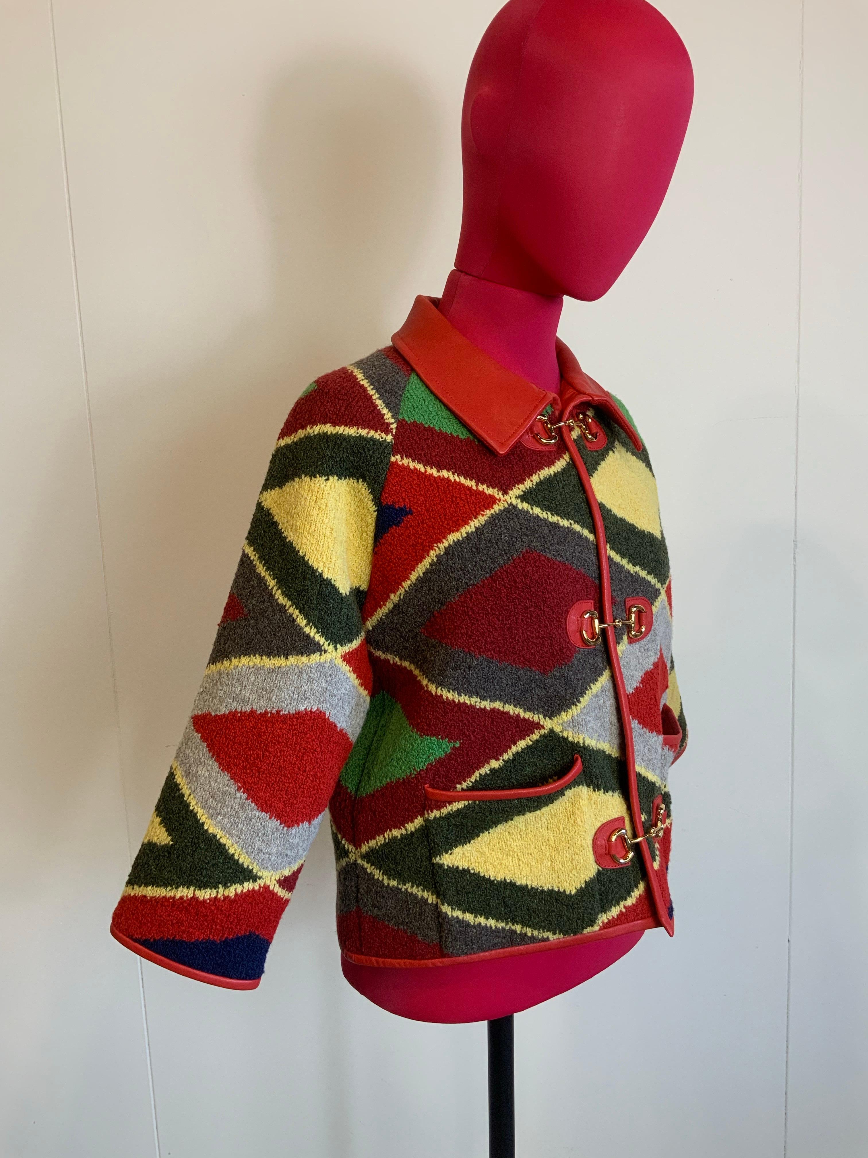 Gucci FW 2003 Kurze Jacke (Braun) im Angebot