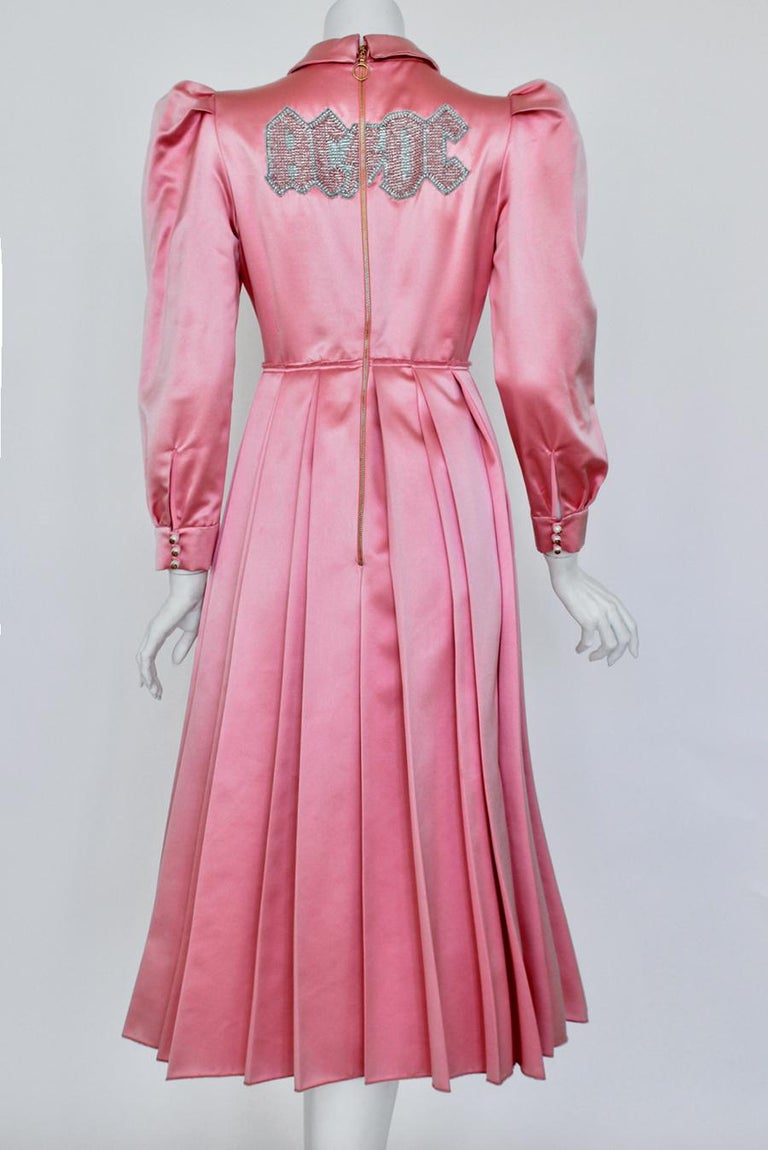 gucci pink snake dress THE COLLECTION WITH THE SNAKE DRESS MISS PRINTS
