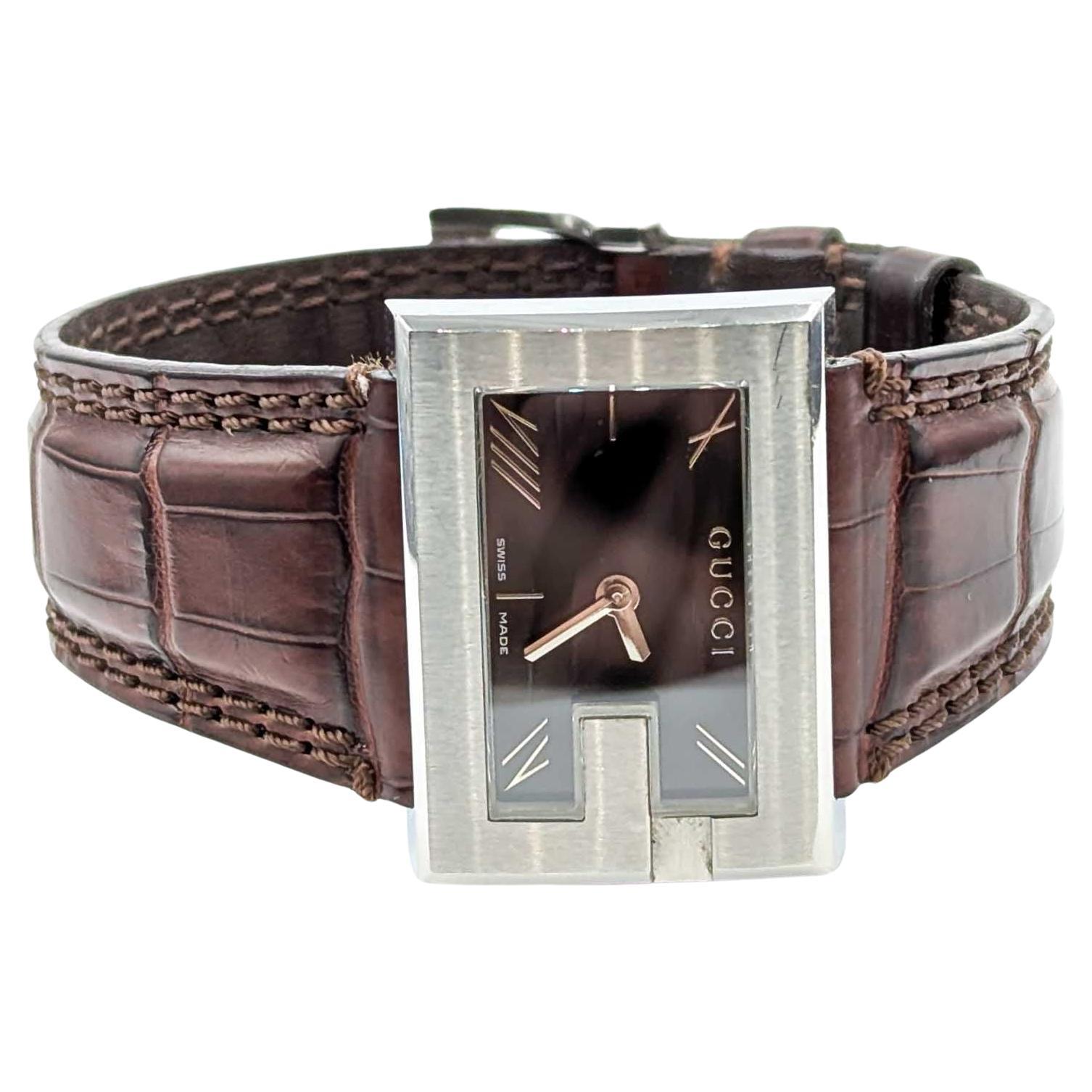 Orologio Gucci G 100L in acciaio inossidabile