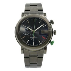 Gucci G-Chrono PVD Stainless Steel Black Sticks Dial Quartz Men’s Watch YA101331