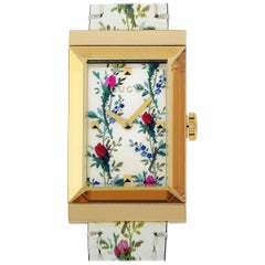 Gucci G-Frame Floral Mother of Pearl Watch YA147407