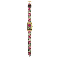 Gucci G-Frame Floral Motif Watch YA147406