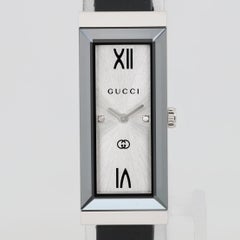 Gucci G-Frame Steel Ladies Quartz Watch YA127515