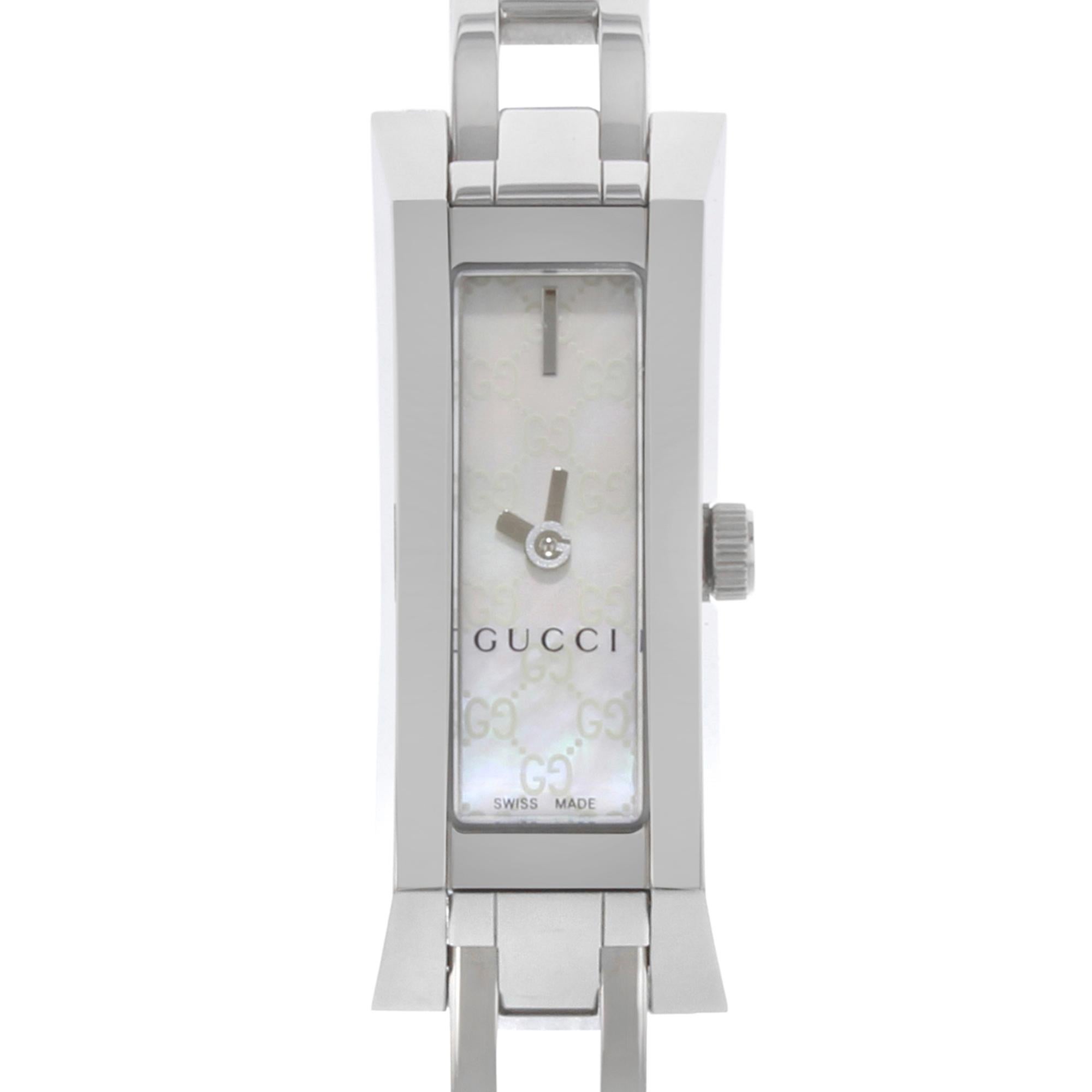 Montre gucci femme rectangulaire discount