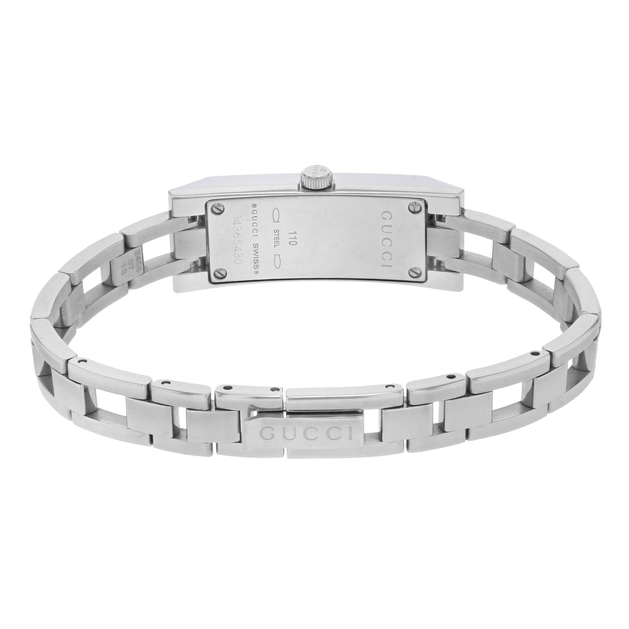 gucci watch rectangle