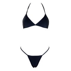 Gucci G string thong / bikini Crystal embellished