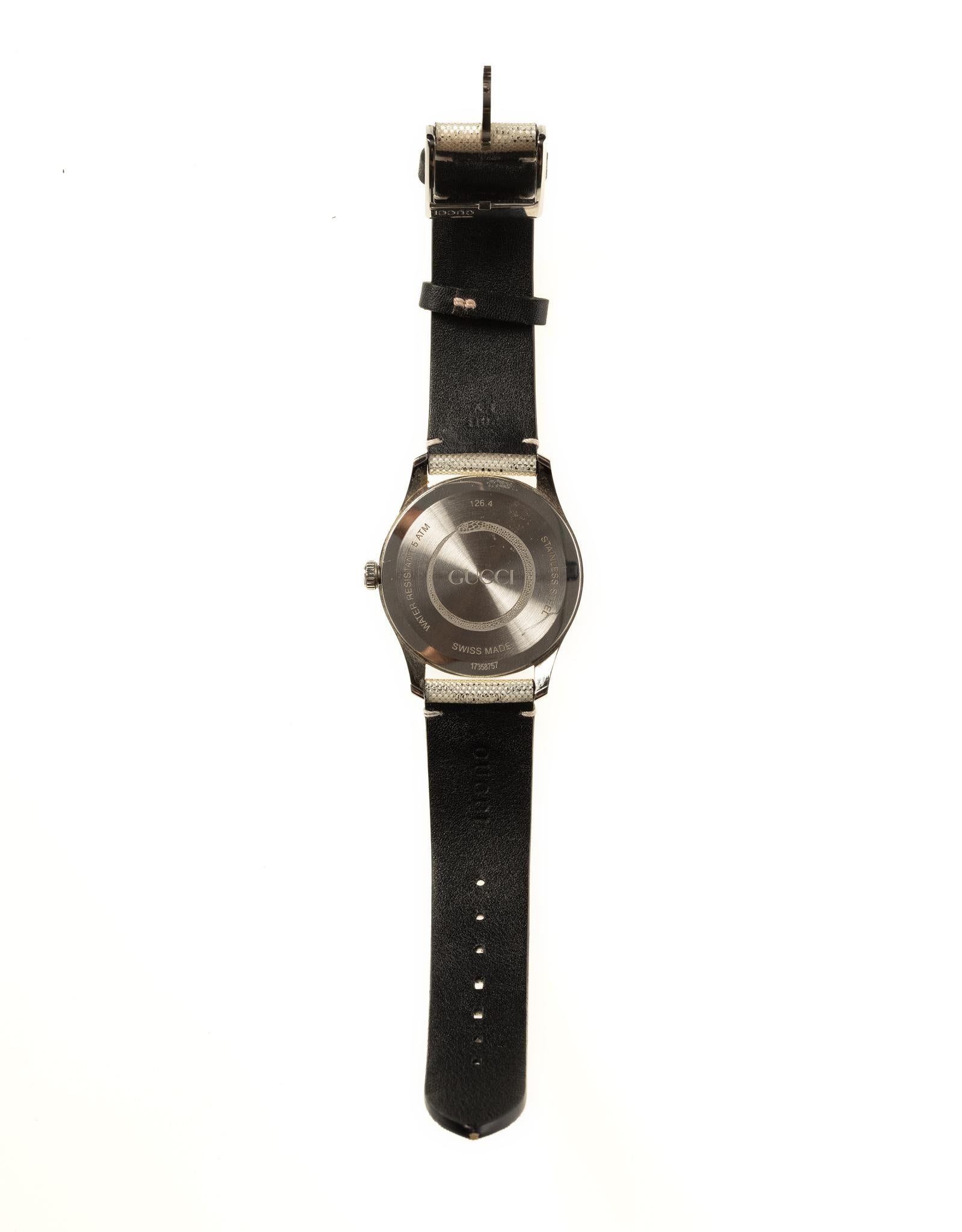Gucci G-Timeless Holo Strap Supreme Uhr 38mm für Damen oder Herren im Angebot