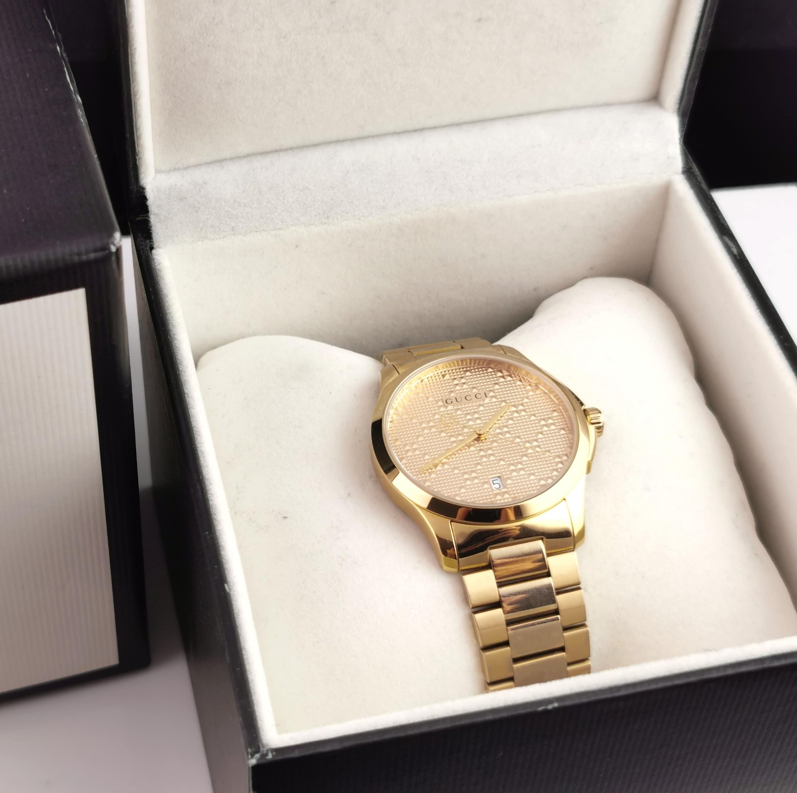 gucci 126.4 men's watch price