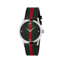 Gucci G-Timeless Men's Leather Watch YA1264079