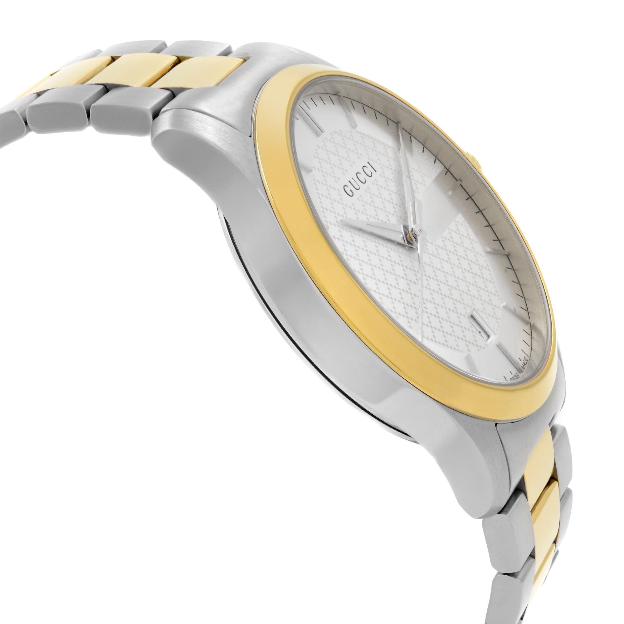 Gucci G-Timeless Two-Tone Stainless 