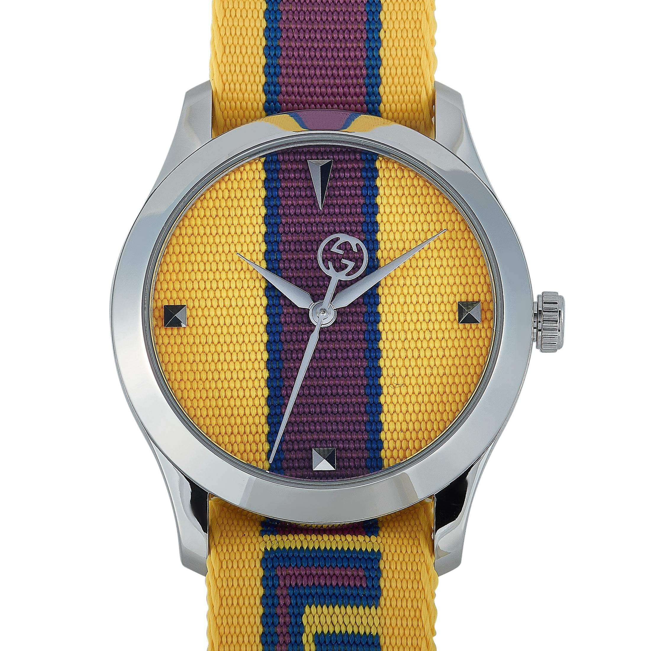 Women's or Men's Gucci G-Timeless Yellow Watch YA1264069