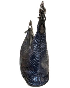 Gucci Galaxy Blue Leather Shoulder Bag