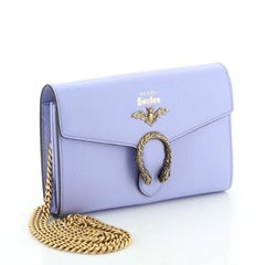 Gucci Garden Dionysus Chain Wallet Embellished Leather