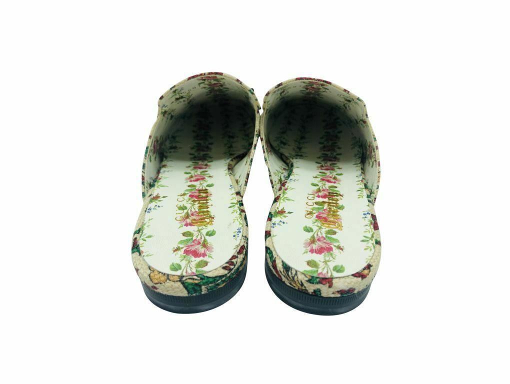 GUCCI Garden Princetown Pantoletten mit Horsebit-Details - 39,5 im Zustand „Neu“ im Angebot in London, GB