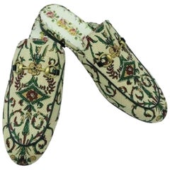 GUCCI Garden Princetown Pantoletten mit Horsebit-Details - 39,5