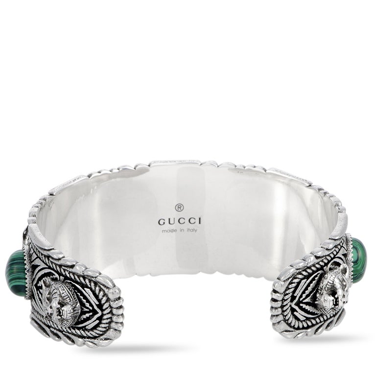 Gucci garden silver bracelet Clearance