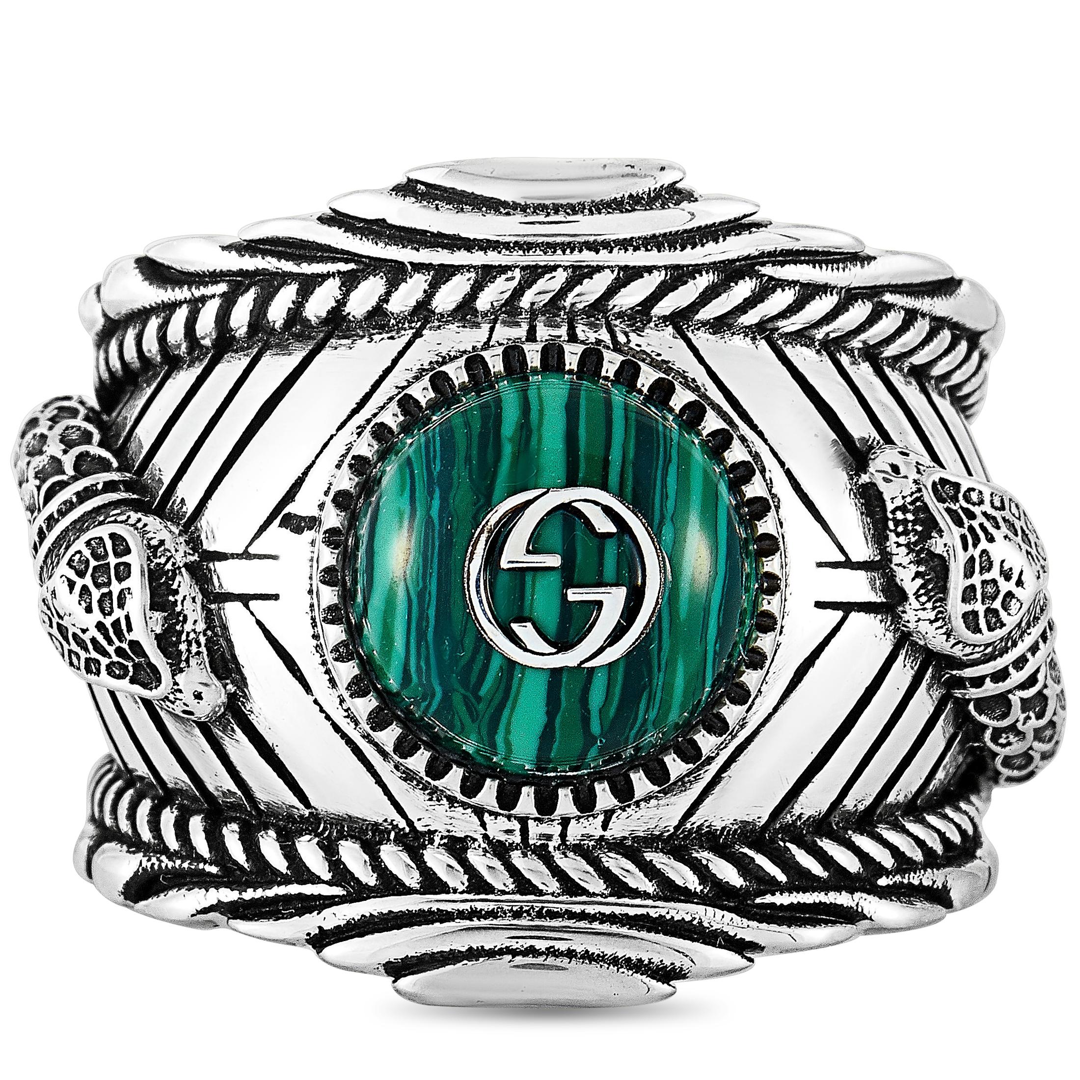 gucci ring green