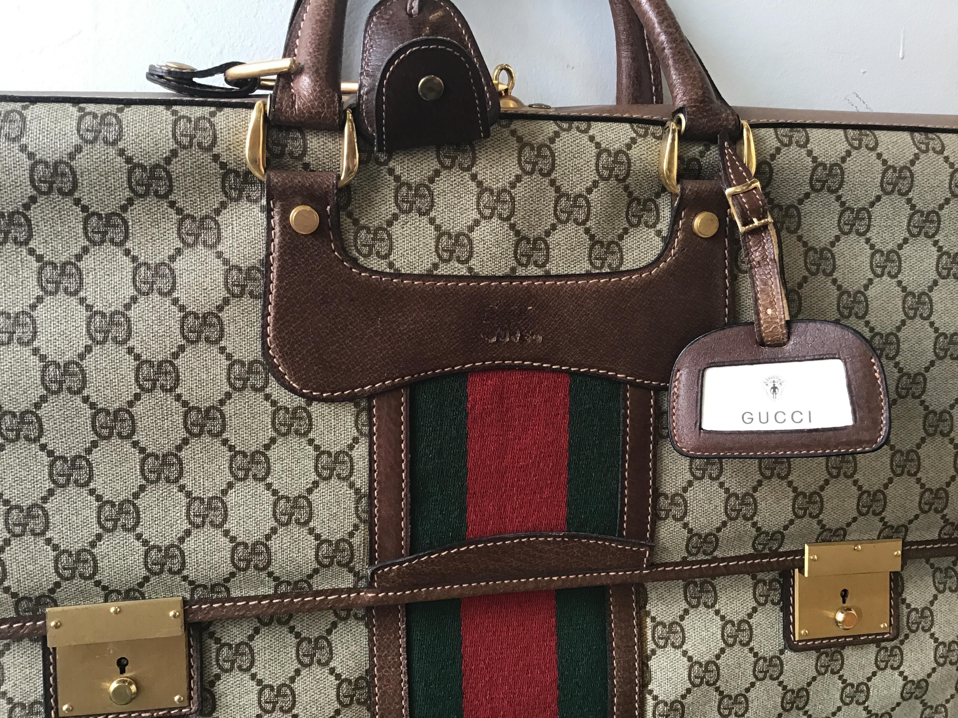 Gucci garment bag.