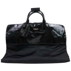 Used Gucci Garment Carrier 870155 Black Nylon Weekend/Travel Bag