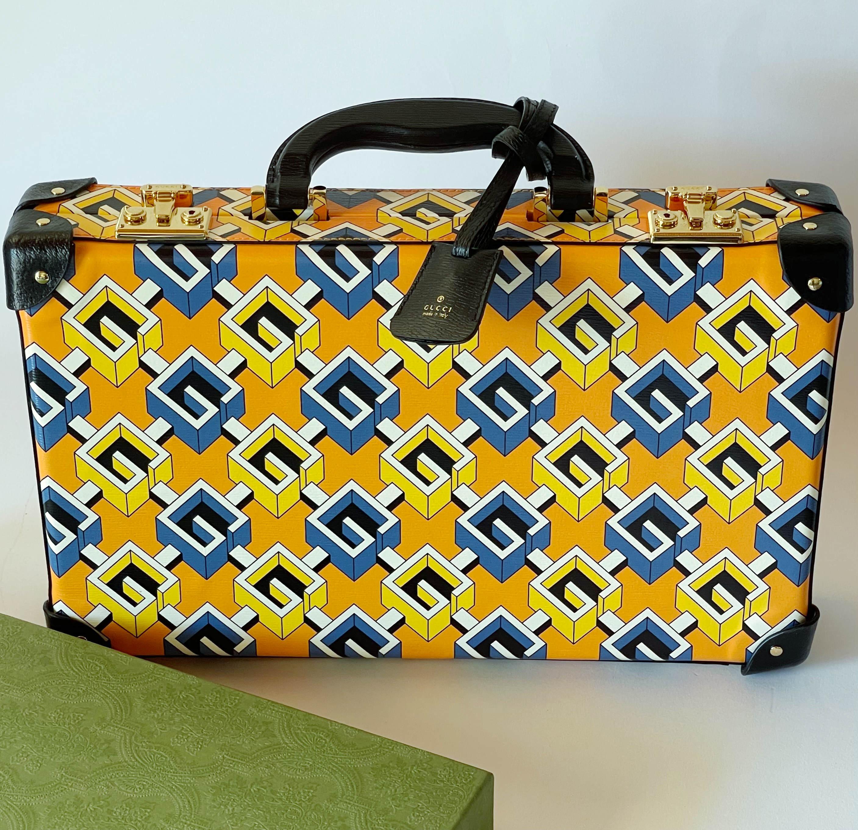 Gucci Valigetta Geometrica G Set da gioco Backgammon in vendita 5