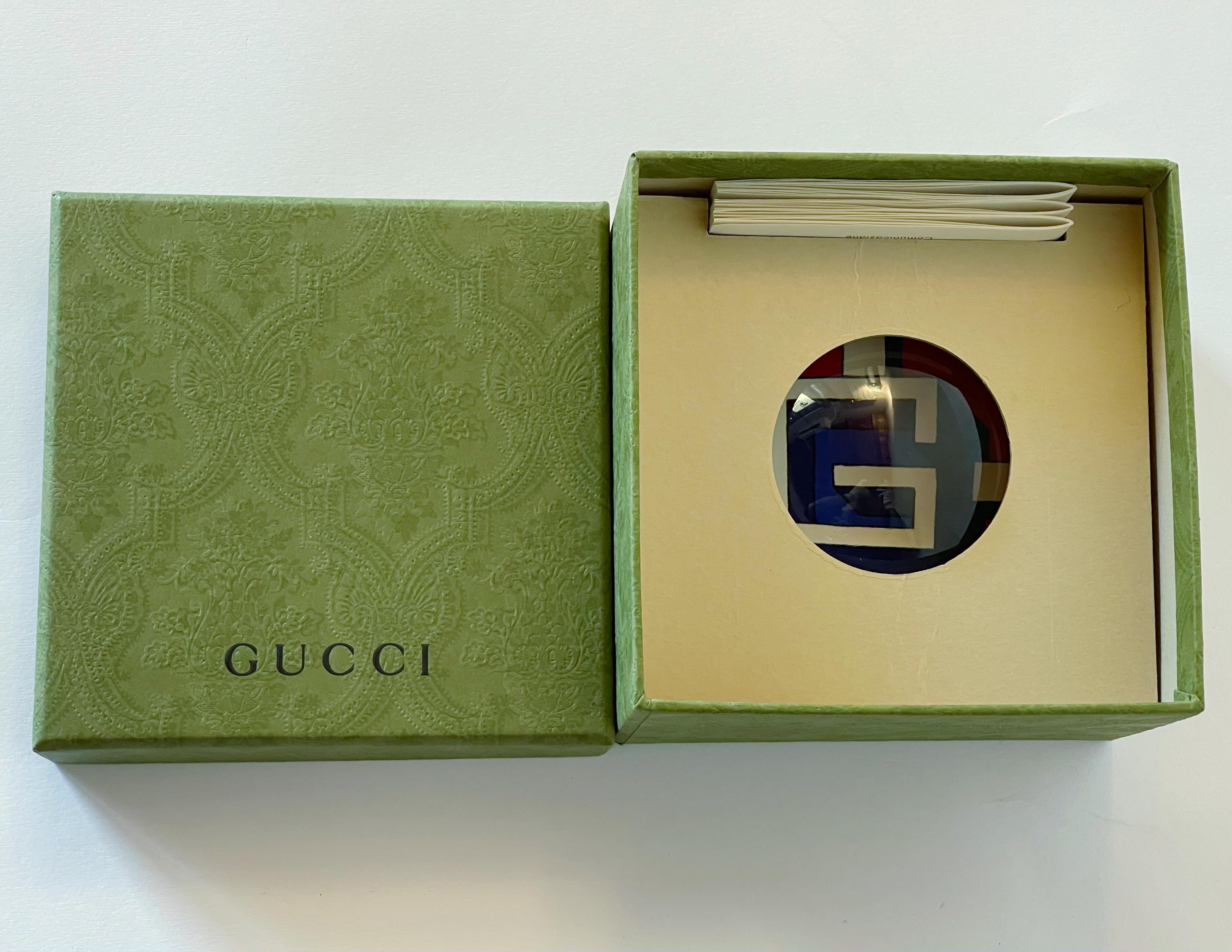 Presse-papiers Gucci Géométrique G en vente 3