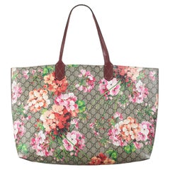 Gucci GG Blooms Reversible Floral Gg Canvas Multicolor 368571 Tote Bag