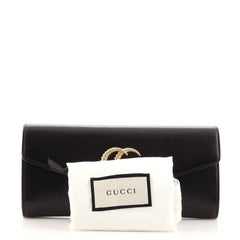 Gucci GG Broadway Envelope Clutch Leather