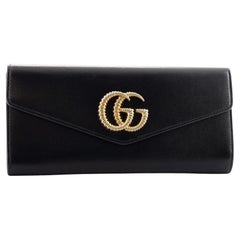 Gucci GG Broadway Envelope Clutch Leather