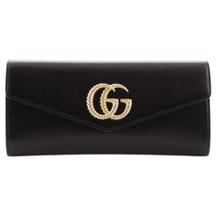 Gucci GG Broadway Envelope Clutch Leather