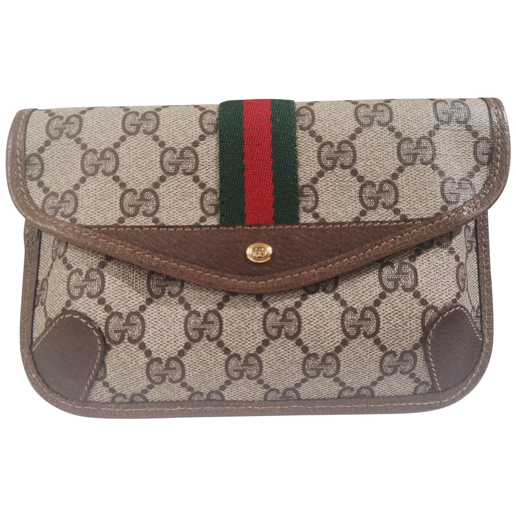 Gucci GG Brown passport case