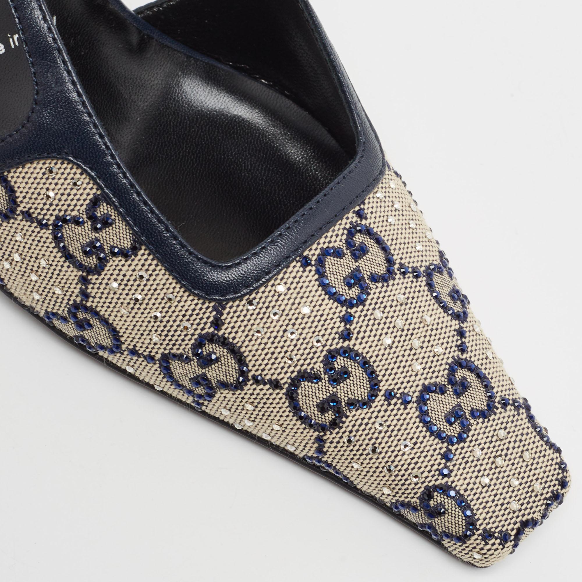 Curvaceous arches, a feminine appeal, and a well-built structure define this set of designer pumps. Coming with comfortable insoles and sleek heels, style them with your favorite outfits.

Includes: Original Dustbag, Original Box, Extra Heel Tips,