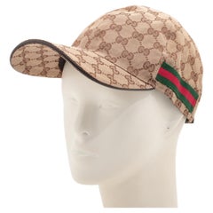 Gucci GG - Casquette de baseball en toile avec Web