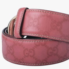 Gucci GG Canvas Belt- '00s