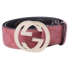 Gucci GG Canvas Belt- '00s