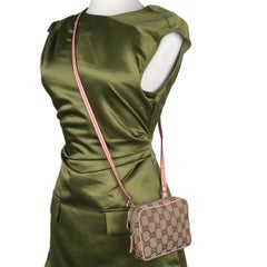 GUCCI GG Canvas Bree Crossbody