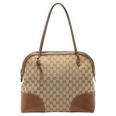 Gucci GG Canvas Bree Small Shoulder Bag