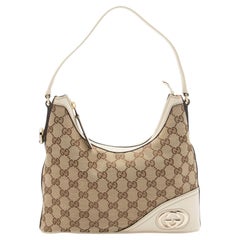 Gucci GG Canvas Britt Mini Hobo
