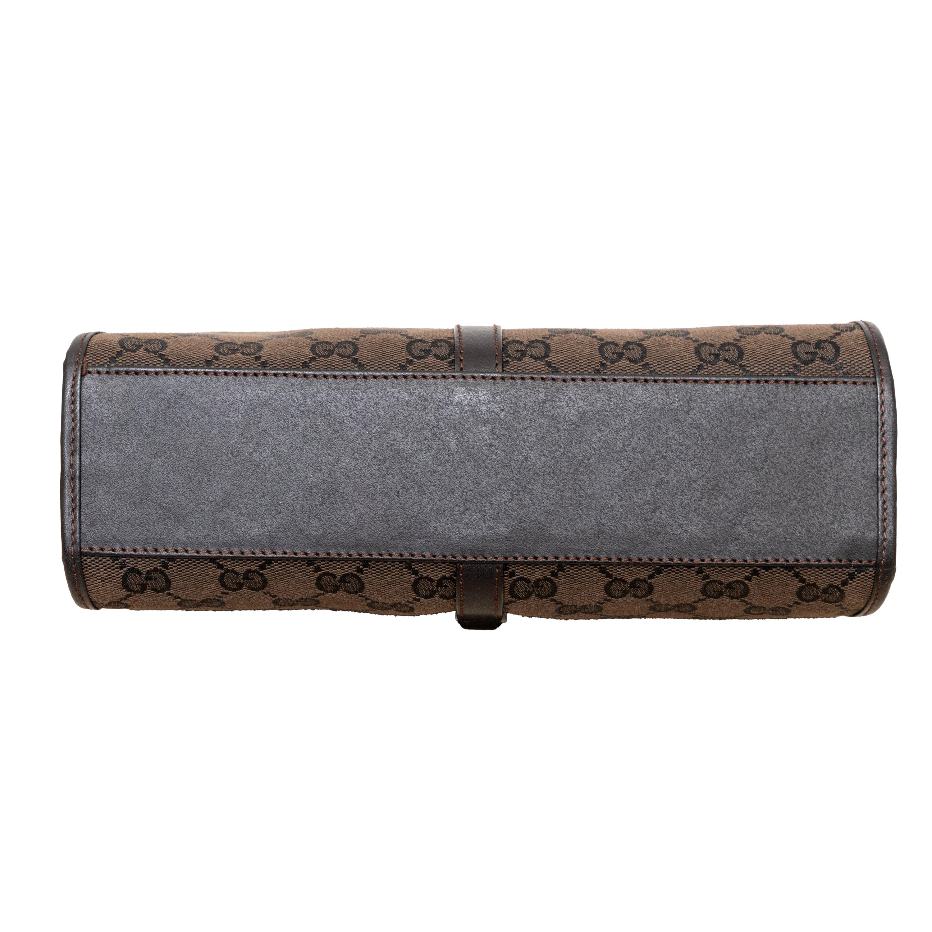 Women's Gucci GG Canvas Jackie Bardot Bag - '00s For Sale
