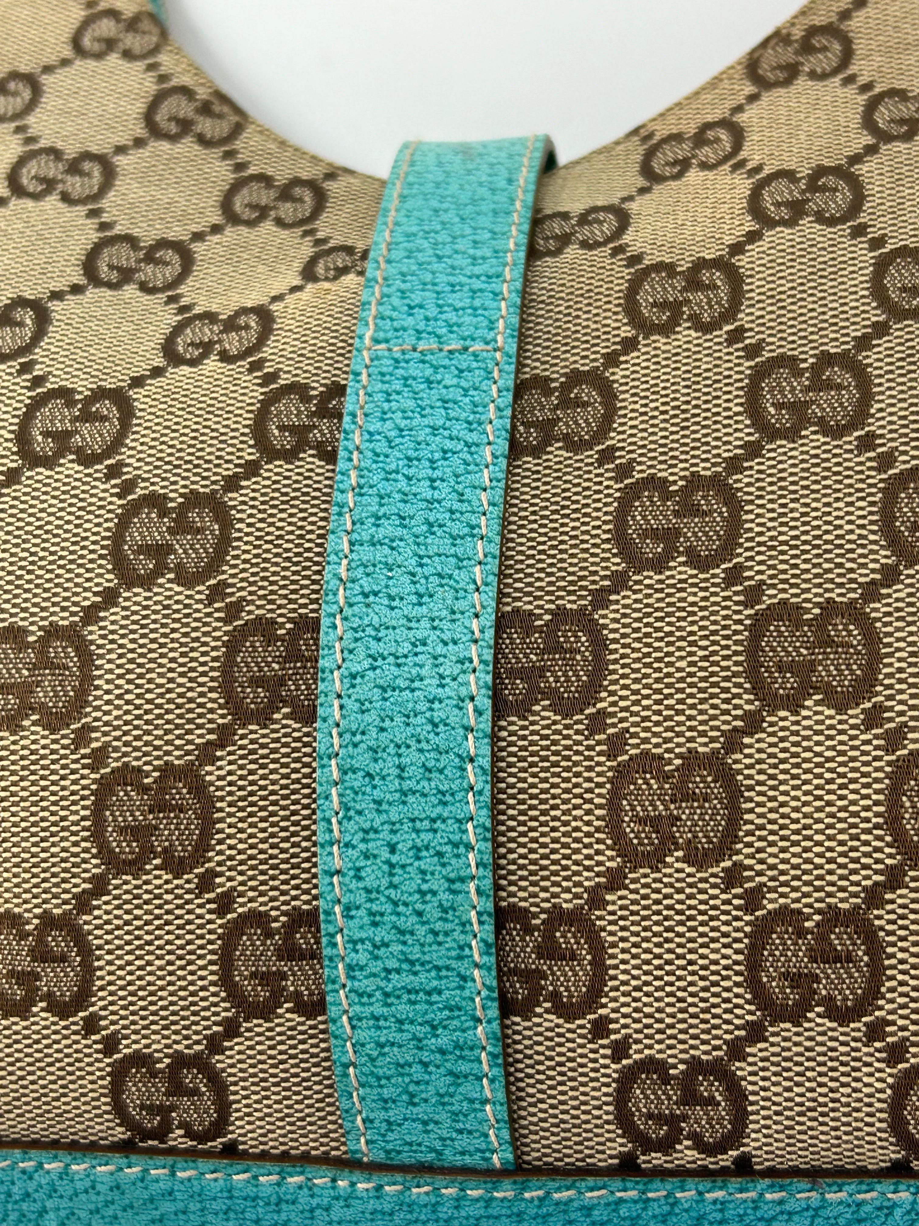 Gucci GG Canvas Jackie O Hobo Bag 9