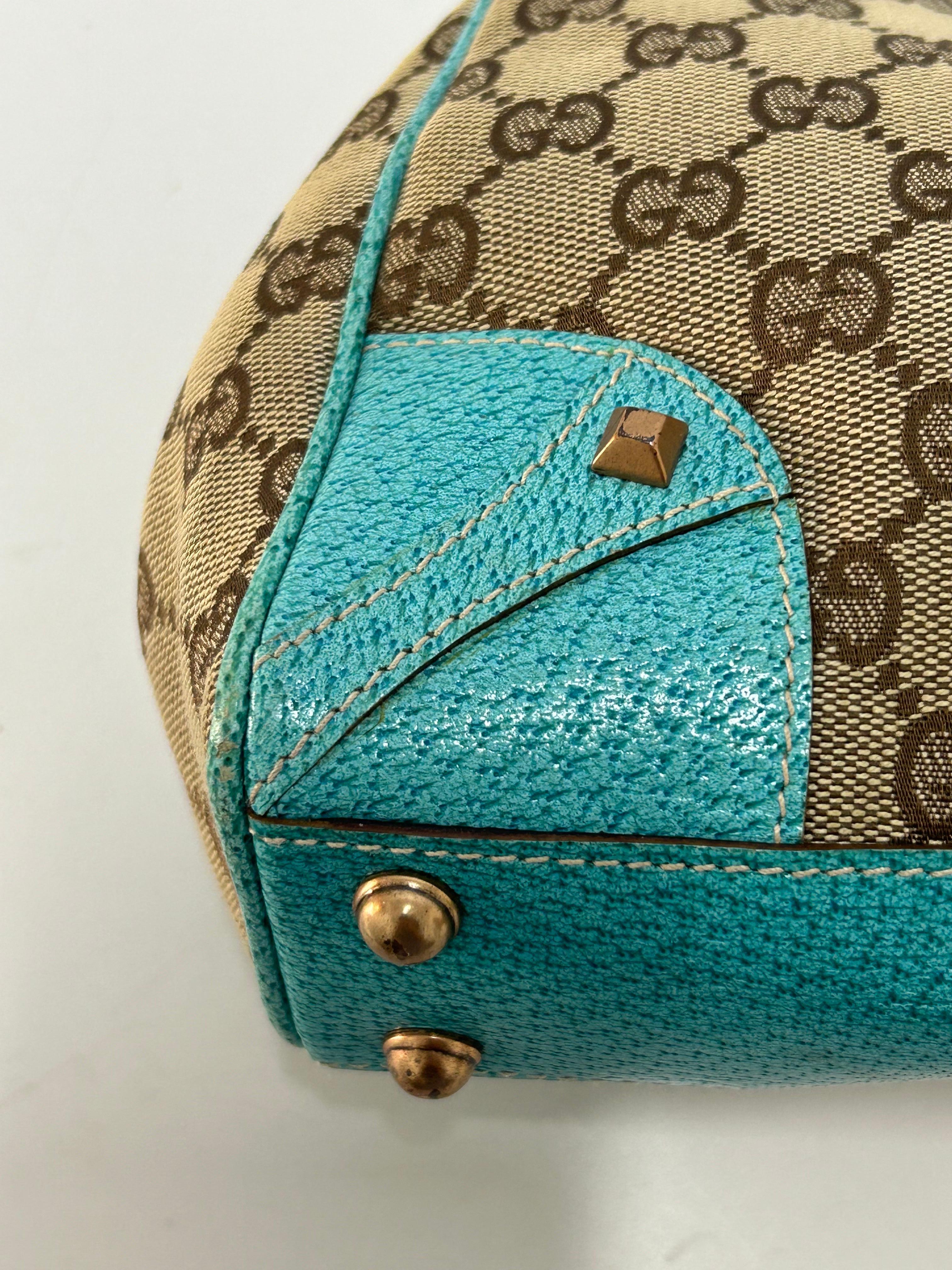 Gucci GG Canvas Jackie O Hobo Bag 10