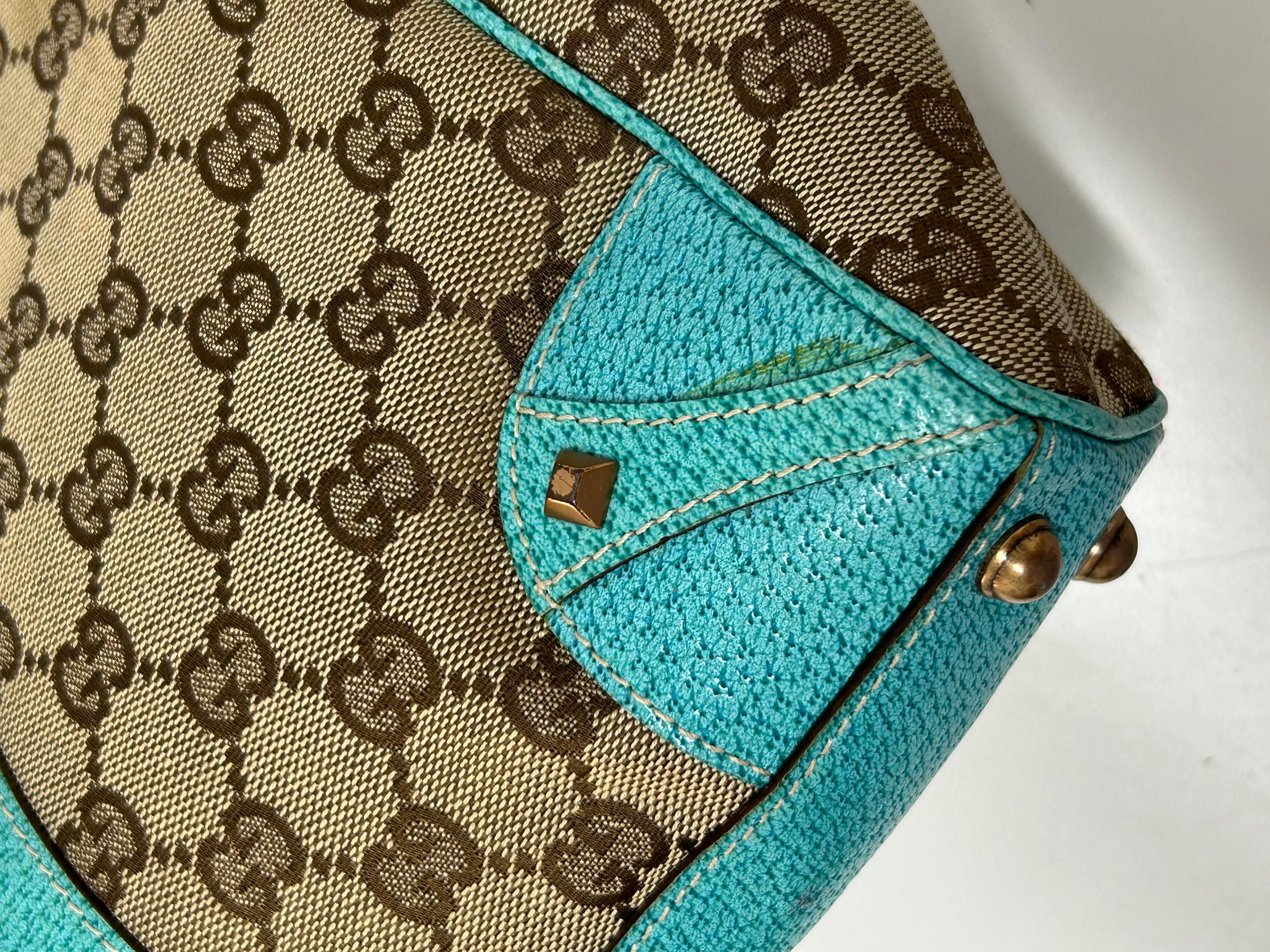 Gucci GG Canvas Jackie O Hobo Bag 12