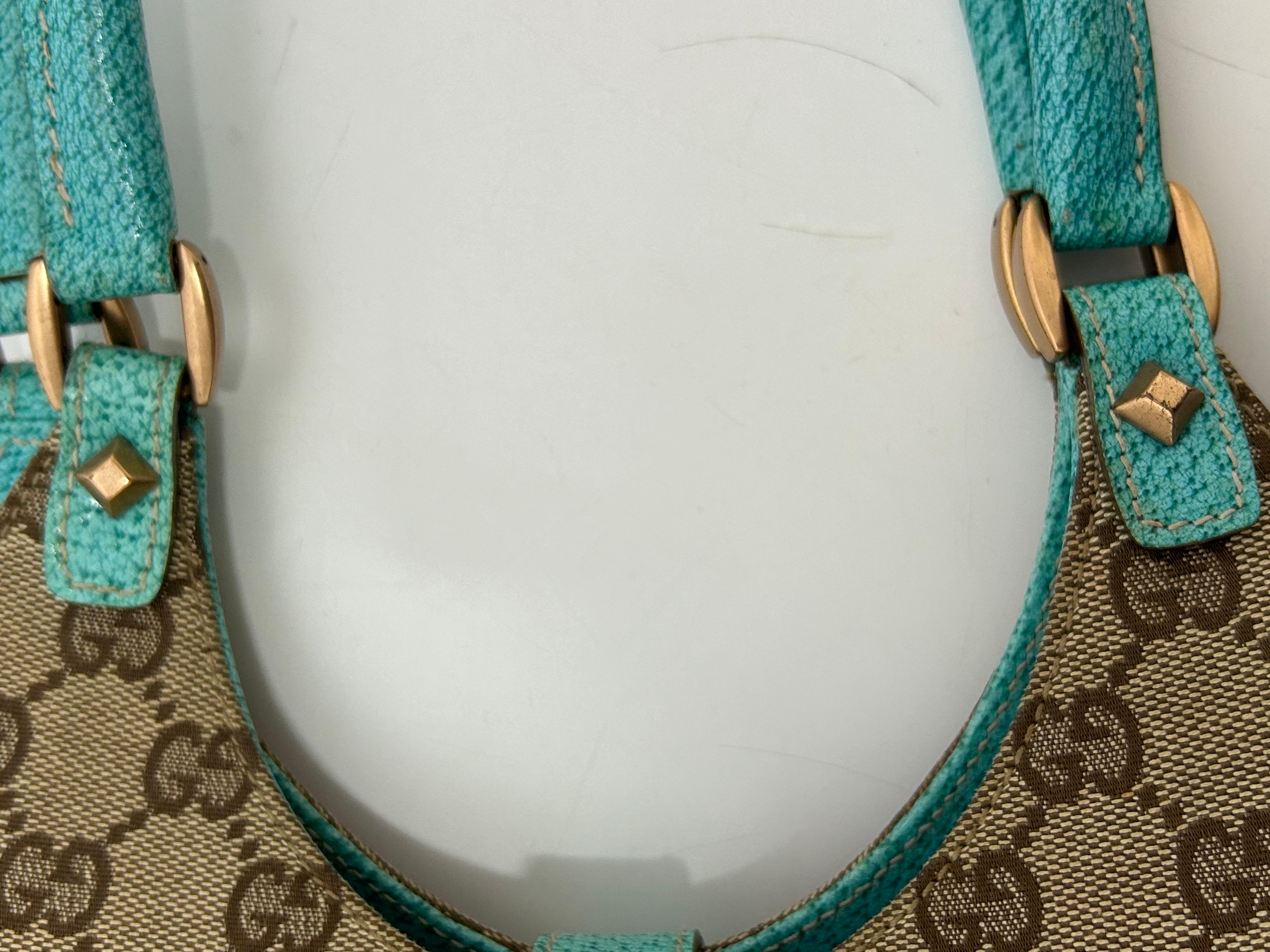 Gucci GG Canvas Jackie O Hobo Bag 5