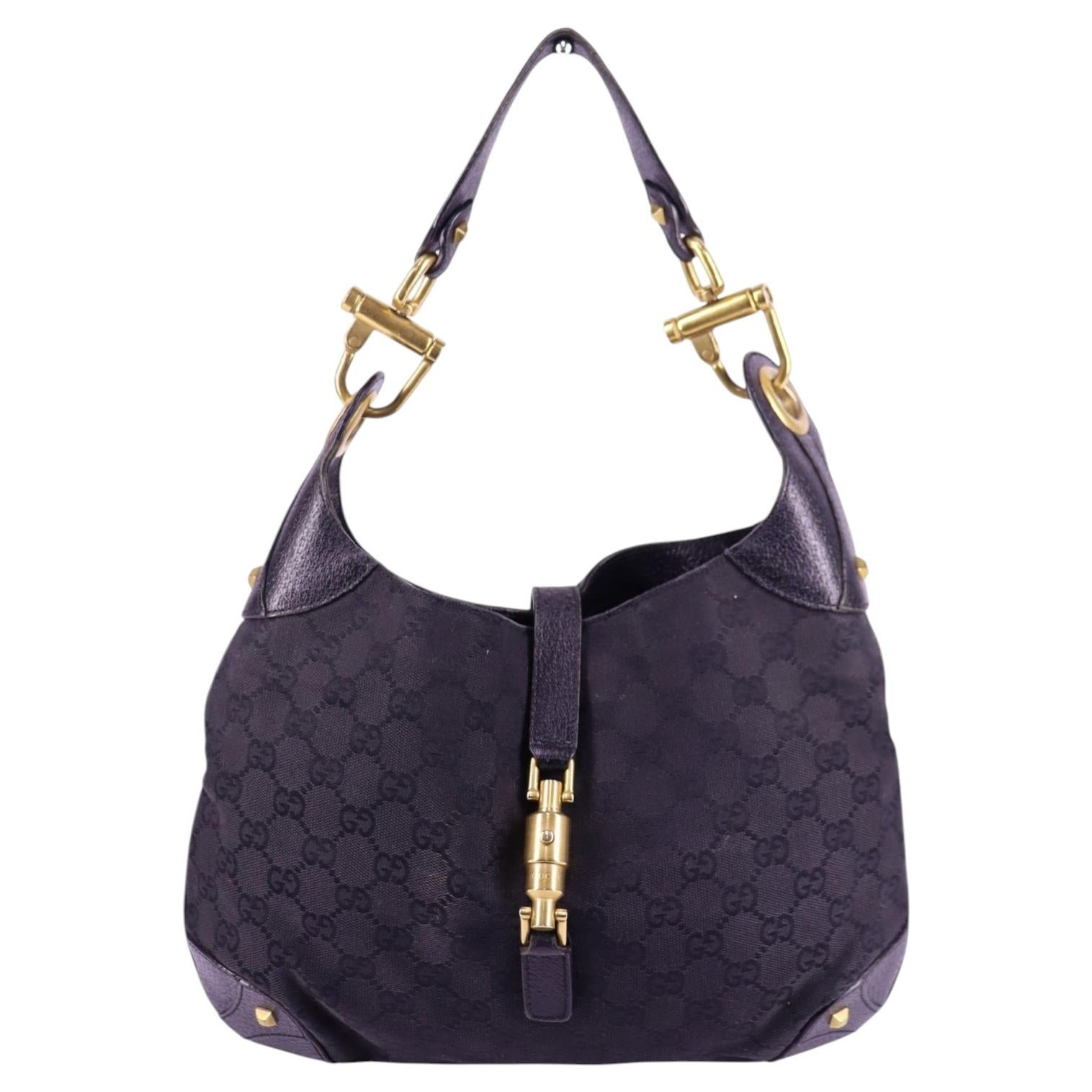 Gucci GG Canvas Jackie Shoulder Bag