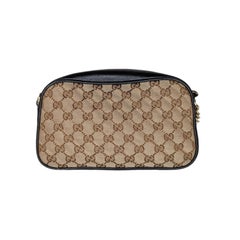 Gucci GG Canvas Marmont Umhängetasche aus Segeltuch