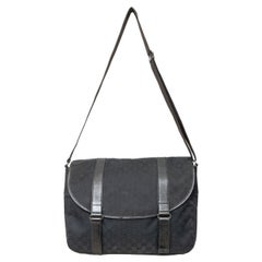 Gucci GG Canvas Messenger Bag - '10s