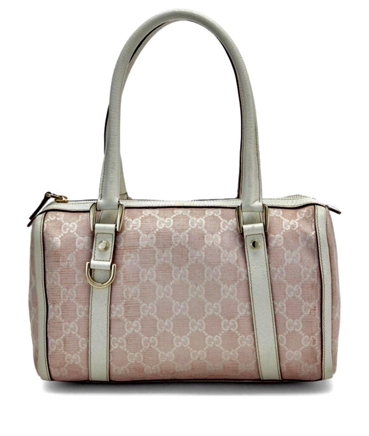 Gucci GG Canvas Mini Boston Bag simple in Excellent condition like New 10