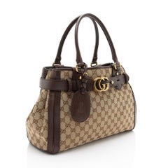 Gucci GG Canvas Running Medium Tote