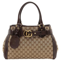 Gucci GG Canvas Running Medium Tote