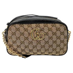 Gucci GG - Petit sac pour appareil photo matelassé Marmont en toile